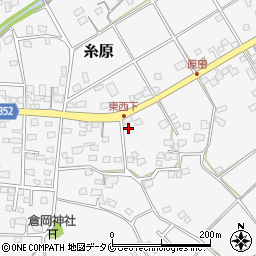 宮崎県宮崎市糸原2578周辺の地図