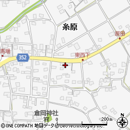 宮崎県宮崎市糸原3268周辺の地図