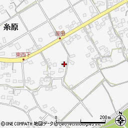 宮崎県宮崎市糸原2518周辺の地図