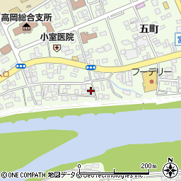 宮崎県宮崎市高岡町五町300-1周辺の地図
