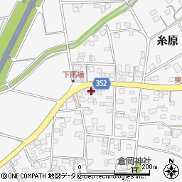 宮崎県宮崎市糸原3488-1周辺の地図