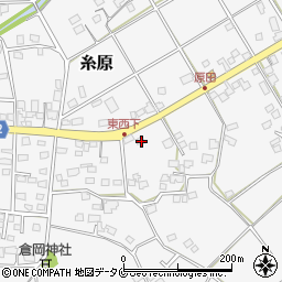 宮崎県宮崎市糸原2575周辺の地図