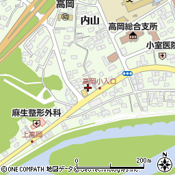 宮崎県宮崎市高岡町内山3108周辺の地図