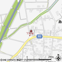 宮崎県宮崎市糸原3508-1周辺の地図