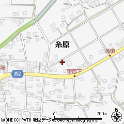 宮崎県宮崎市糸原2547周辺の地図