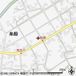 宮崎県宮崎市糸原2440周辺の地図