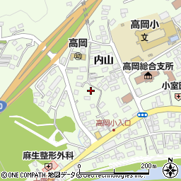 宮崎県宮崎市高岡町内山3077周辺の地図