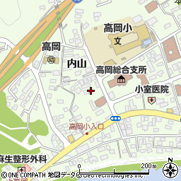 宮崎県宮崎市高岡町内山3098周辺の地図