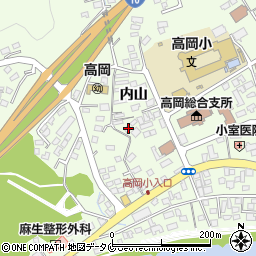 宮崎県宮崎市高岡町内山3089周辺の地図