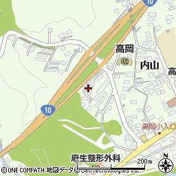 宮崎県宮崎市高岡町内山3026周辺の地図