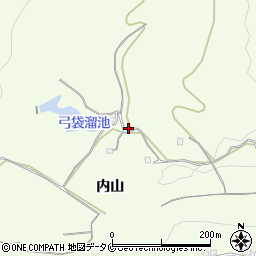 宮崎県宮崎市高岡町内山1673-2周辺の地図