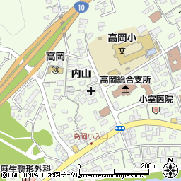 宮崎県宮崎市高岡町内山3097周辺の地図