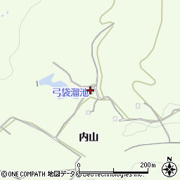 宮崎県宮崎市高岡町内山1702周辺の地図