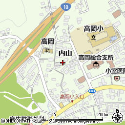 宮崎県宮崎市高岡町内山3091周辺の地図