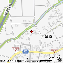 宮崎県宮崎市糸原3535-3周辺の地図