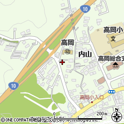 宮崎県宮崎市高岡町内山3065周辺の地図