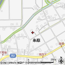 宮崎県宮崎市糸原2458周辺の地図