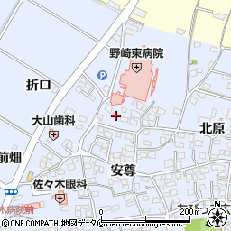 宮崎県宮崎市村角町高尊2081周辺の地図