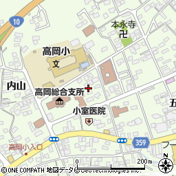 宮崎市シルバー人材センター（公益社団法人）　高岡支部周辺の地図