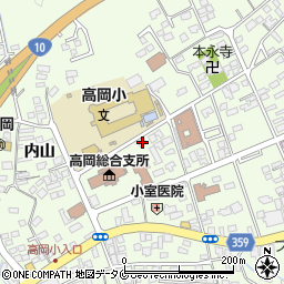 宮崎県宮崎市高岡町内山2890周辺の地図