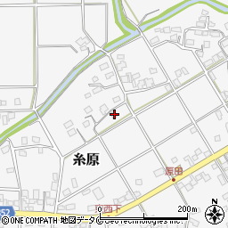 宮崎県宮崎市糸原2393周辺の地図