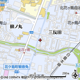 宮崎県宮崎市花ケ島町三反田681-6周辺の地図