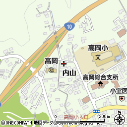 宮崎県宮崎市高岡町内山3094周辺の地図