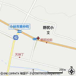 三和交通株式会社　野尻営業所周辺の地図