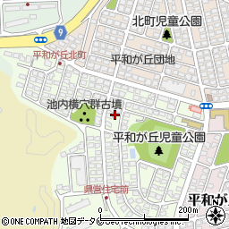宮崎県宮崎市平和が丘西町12周辺の地図