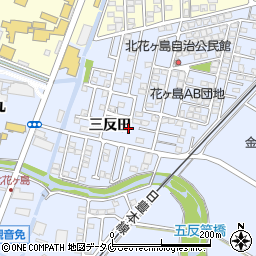 宮崎県宮崎市花ケ島町三反田693周辺の地図