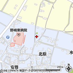 宮崎県宮崎市村角町高尊2182周辺の地図