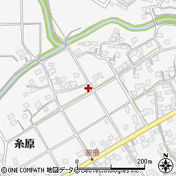 宮崎県宮崎市糸原2376-1周辺の地図