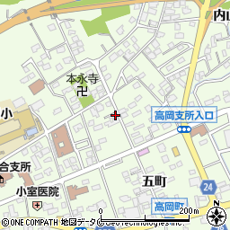 宮崎県宮崎市高岡町内山2857周辺の地図