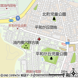宮崎県宮崎市平和が丘西町3-8周辺の地図