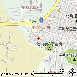 宮崎県宮崎市平和が丘西町6周辺の地図