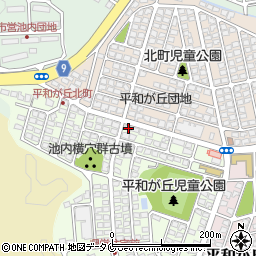 宮崎県宮崎市平和が丘西町3-6周辺の地図