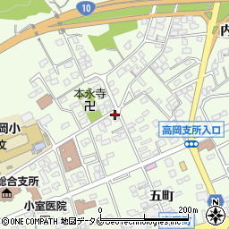 宮崎県宮崎市高岡町内山2853周辺の地図