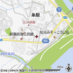 宮崎県宮崎市糸原370-2周辺の地図