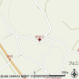 本村上周辺の地図