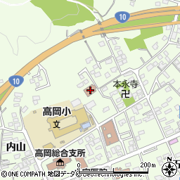 宮崎県宮崎市高岡町内山2846周辺の地図