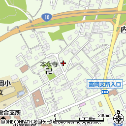 宮崎県宮崎市高岡町内山2800-1周辺の地図