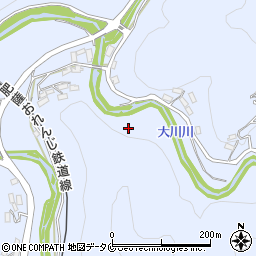 大川川周辺の地図