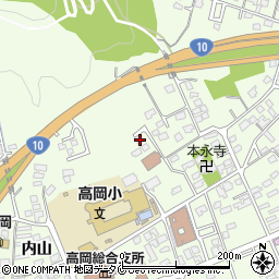 宮崎県宮崎市高岡町内山2838-6周辺の地図