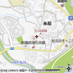 宮崎県宮崎市糸原434-1周辺の地図