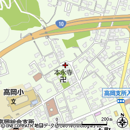 宮崎県宮崎市高岡町内山2850周辺の地図