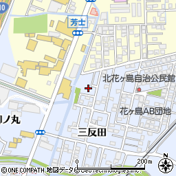 宮崎県宮崎市花ケ島町三反田672周辺の地図
