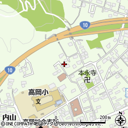 宮崎県宮崎市高岡町内山2838-4周辺の地図