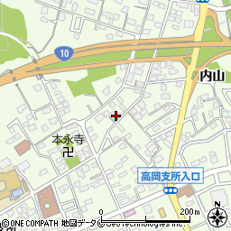 宮崎県宮崎市高岡町内山2794周辺の地図