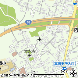 宮崎県宮崎市高岡町内山2802周辺の地図