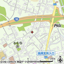 宮崎県宮崎市高岡町内山2785-14周辺の地図